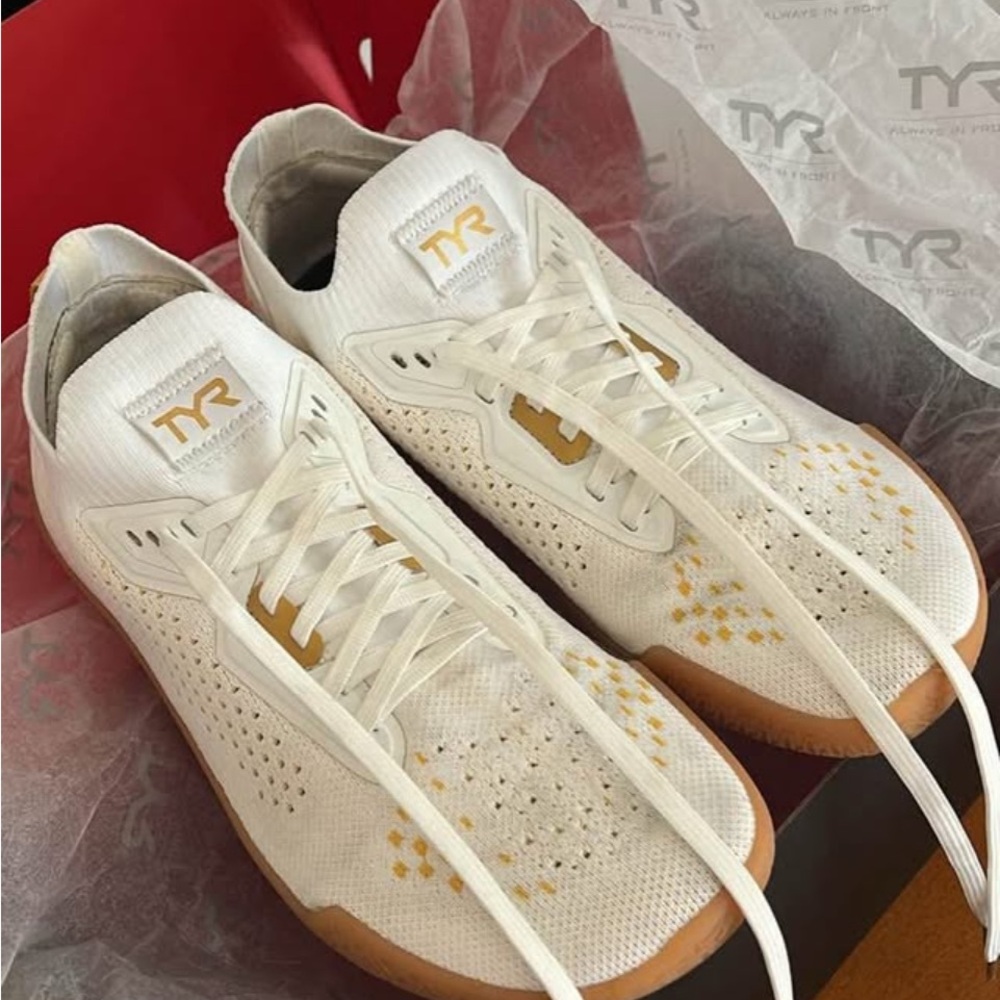 TYR Athletic Shoes with Tan Soles